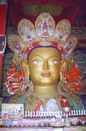 05 Tikse klooster, Maitreya